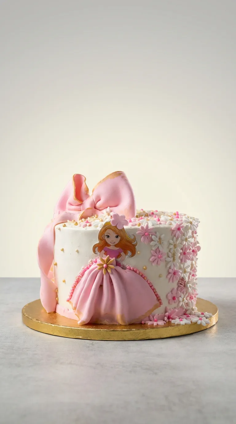 Princess Garden Party Cake